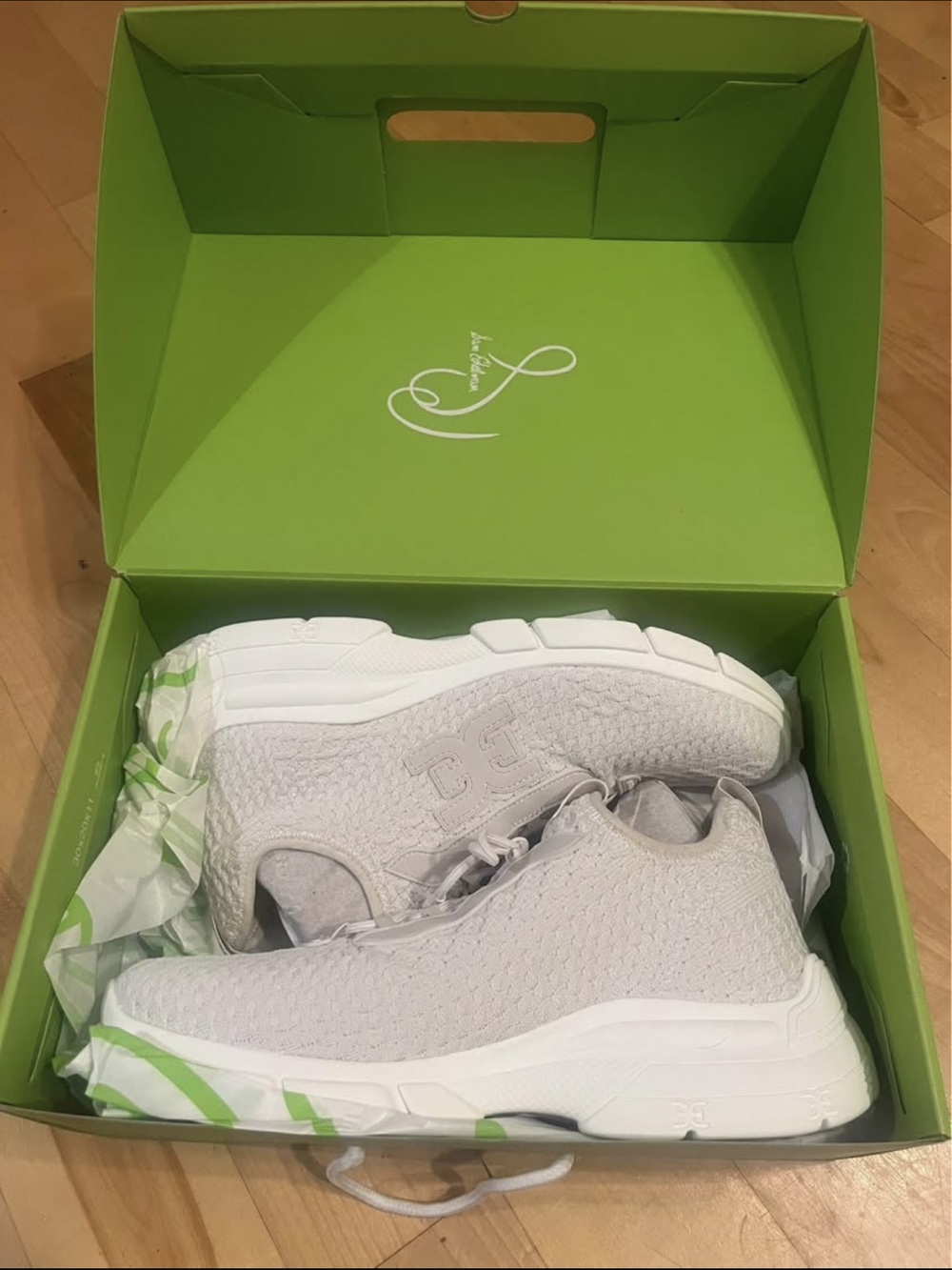 Sam Edelman White Athletic Sneakers